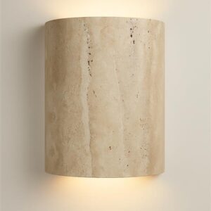 LYRA - Travertine Wall Sconce